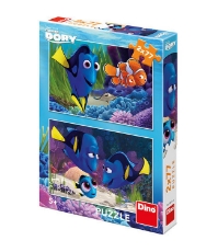 Imagine Puzzle 2 in 1 - Gasirea lui Dory (77 piese)