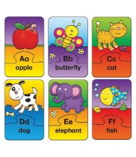 Imagine Set 26 de puzzle-uri Alphabet (2 piese)