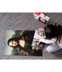 Imagine Puzzle Mona Lisa (300 piese+carte)