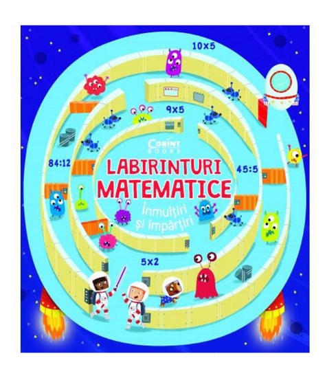 Imagine Labirinturi matematice – Inmultiri si impartiri