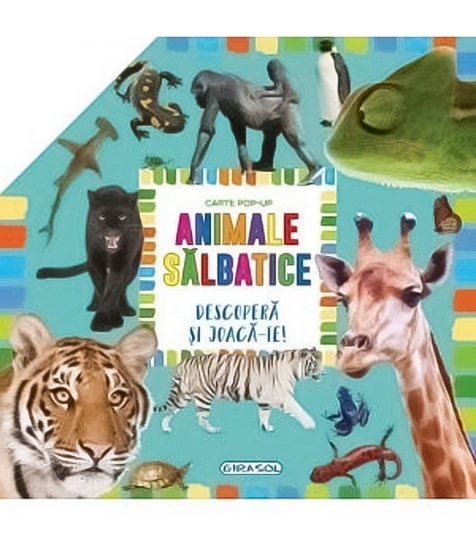 Imagine Carte pop-up - animale salbatice