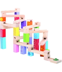 Imagine Marble Run din lemn