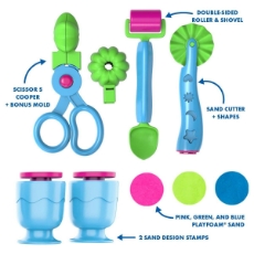 Imagine Set nisip kinetic cu accesorii - Playfoam™