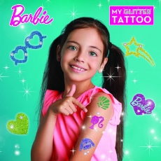 Imagine Setul meu de tatuaje cu sclipici - Barbie