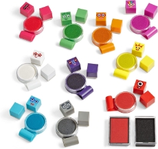 Imagine Set activitati cu stampile - Numberblocks