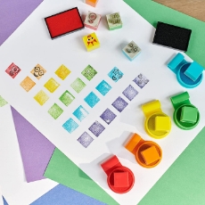 Imagine Set activitati cu stampile - Numberblocks