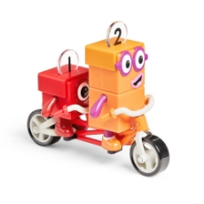 Imagine Set figurine Numberblocks - Aventuri pe bicicleta cu Unu & Doi