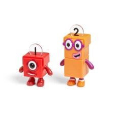 Imagine Set figurine Numberblocks - Aventuri pe bicicleta cu Unu & Doi