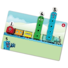 Imagine MathLink®Cubes Numberblocks in romana - Set de activitati de la 1 - 10