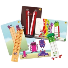 Imagine MathLink®Cubes Numberblocks in romana - Set de activitati de la 11 - 20