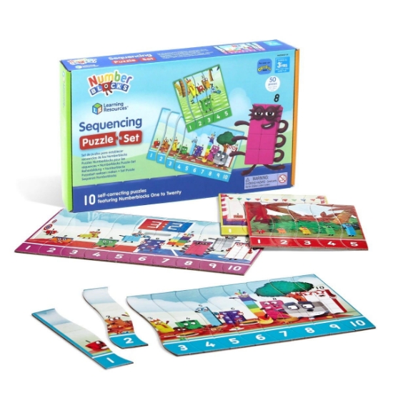 Imagine Puzzle - Exersam numaratul de la 1 -20 - Numberblocks