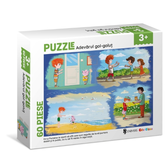 Imagine Puzzle - Adevarul gol-golut (60 piese)