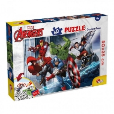 Imagine Puzzle de colorat - Avengers (60 de piese)