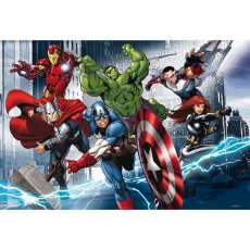 Imagine Puzzle de colorat - Avengers (60 de piese)