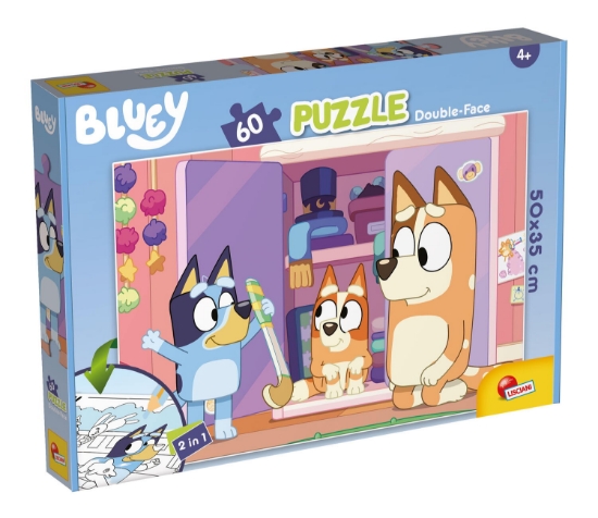 Imagine Puzzle de colorat maxi - Bluey (60 de piese)