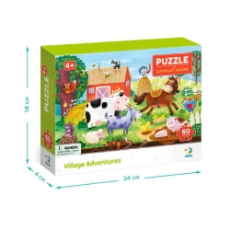 Imagine Puzzle - Peripetii la ferma (60 piese)